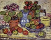 莫里斯 巴西 加斯特 : Cinerarias and Fruit